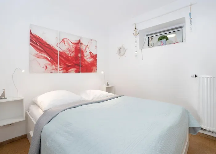 아파트 Badeweg 4 Kleiner Anker 샬베우츠